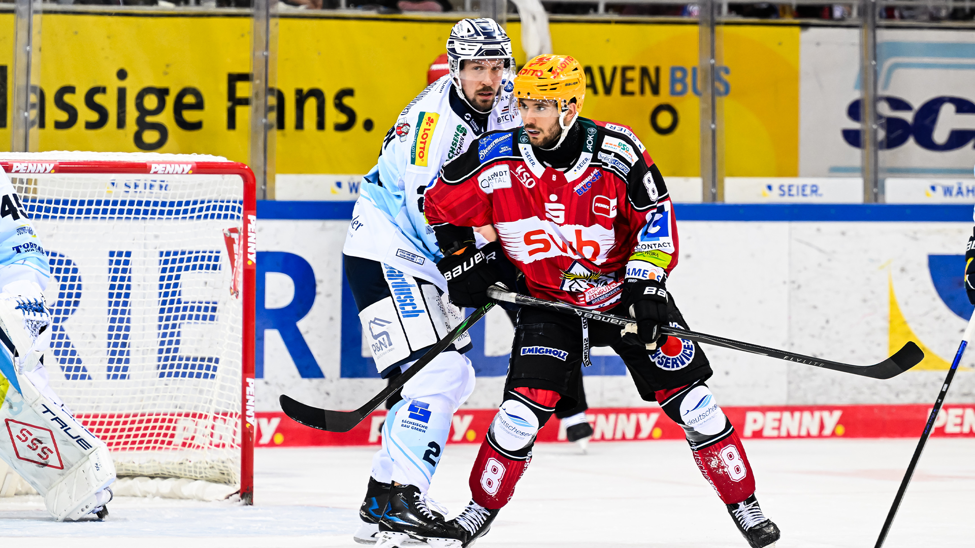 Pinguins Bremerhaven gg. Dresdner Eislöwen